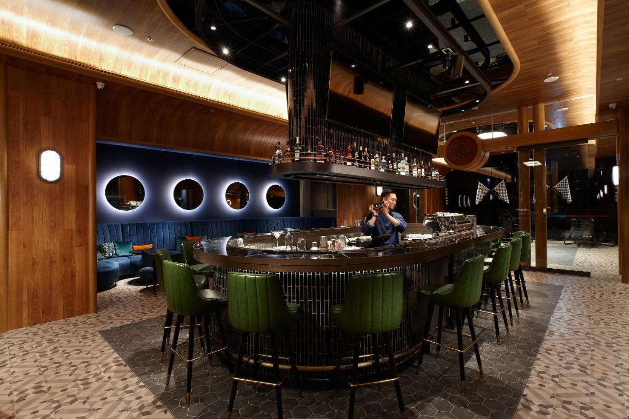Cozzi Blu Hotell Zhongli Eksteriør bilde The bar at the restaurant